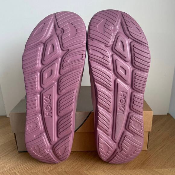 Hoka One One Ora Recovery 3 ‘Pale Mauve’ Unisex Slides- SZ Men 13 - Women 15 main image 7
